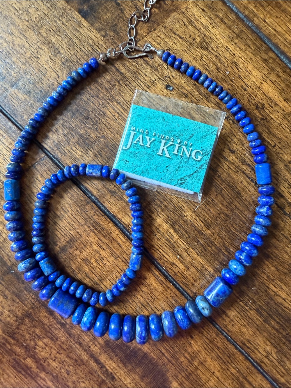 Jay King Mine Finds Lapis Lazuli Necklace & Stretch Bracelet Set – NWT